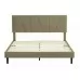 Кровать SIGNAL SAVANA Velvet Bluvel 28 бежевый, 140/200