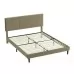 Кровать SIGNAL SAVANA Velvet Bluvel 28 бежевый, 140/200