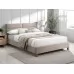 Кровать SIGNAL SIERRA Velvet Bluvel 28 бежевый/дуб, 120/200