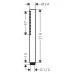 Душевая лейка Hansgrohe Pulsify S 100 1jet EcoSmart 24125000 хром 
