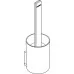 Ершик Hansgrohe WallStoris 27927670 черный матовый