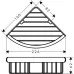 Полка Hansgrohe Logis Universal 41710000