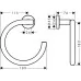 Кольцо для полотенец Hansgrohe Logis Universal 41724000