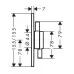 Смеситель для душа Hansgrohe DuoTurn S 75418000 хром