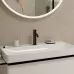 Смеситель для умывальника Hansgrohe Tecturis S 110 EcoSmart+ Matt Black 73311670 черный матовый