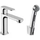 Смеситель с гигиенической лейкой Hansgrohe Rebris S 110 72215000 хром
