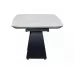 Стол обеденный SIGNAL INFINITY Ceramic Nature Cloud белый/черный, 160-240/95