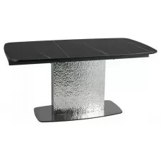 Стол обеденный SIGNAL MONCLER Ceramic Sahara Noir черный 160-240/90