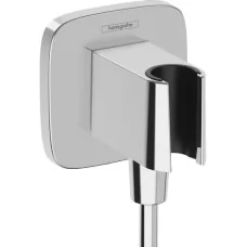 Шланговое подключение Hansgrohe Fixfit Q 26887000 с держателем хром
