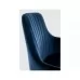 Стул SIGNAL APPLE Velvet Bluvel 86 синий/черный