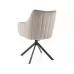 Стул SIGNAL AZALIA Velvet Bluvel 40 темно-бежевый/черный	
