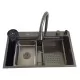 Кухонная мойка Wisent WG37546ВD PVD Decor Black