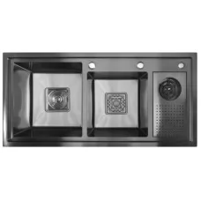 Кухонная мойка Wisent WM310048B PVD Графит