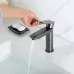 Смеситель для умывальника Frap F10201-9 оружейная сталь