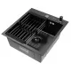 Кухонная мойка Arfeka ECO AR 450*500+CL AR+DS AR BLACK DECOR