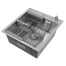 Кухонная мойка Arfeka ECO AR 450*500+CL AR+DS AR SATIN