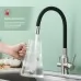 Смеситель для кухни под фильтр Raglo R81.64.05 сатин/черный