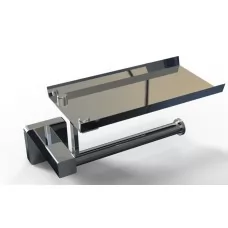 Бумагодержатель CeramaLux Quadro 61907B хром