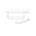 Полотенцедержатель CeramaLux Cube 12609 хром