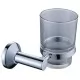 Стакан для щёток CeramaLux Fleur 78302 хром