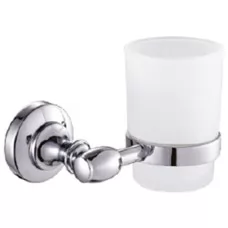 Стакан для щёток CeramaLux Bianco 52002 хром