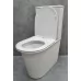 Унитаз Ceramalux 1222A-1A безободковый, белый глянец (напольный)