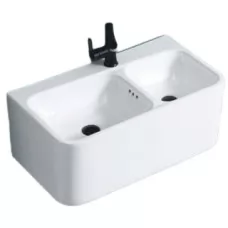 Раковина CeramaLux A1007 74,5х40 белый