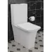 Унитаз Ceramalux 1222A-1A безободковый, белый глянец (напольный)