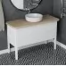 Тумба Vela Грация 130Н TU28066 белый матовый