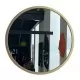 Зеркало Vela Лофт 100x100 ZK89457 золото матовое
