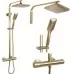 Душевая система Rea Tom brushed gold REA-P5004 матовое золото