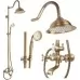 Душевая система Rea Bergamo Antique Bronze REA-P5002 бронза