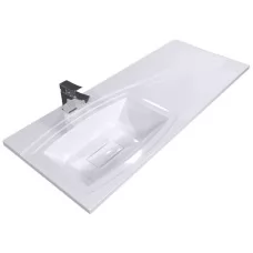 Умывальник Versalia Elegant 120 L левый, белый глянец, с ком..