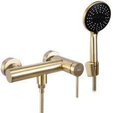 Смеситель для душа Rea Clif Brush Gold B4243 золотой матовый