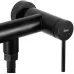 Смеситель для душа Rea Clif Black Matt B4241 черный матовый
