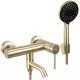 Смеситель для ванны Rea Clif Brush Gold B4242 золотой матовый