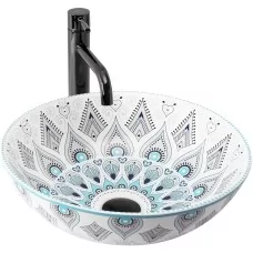 Умывальник Rea MANDALA REA-U7502 40x40 цветной
