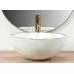 Умывальник Rea STELLA GOLD EDGE REA-U7445 36x36 белый/золото
