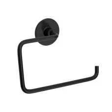 Бумагодержатель Rea Black Matt 77033 черный матовый