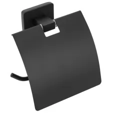 Бумагодержатель Rea OSTE 05 Black Matt 80045 черный матовый