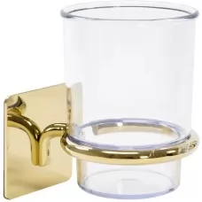 Стакан для щеток Rea Gold 77063 золото