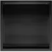 Полка встраиваемая Rea 04 Black Matt REA-05603 30x30 черный матовый