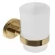 Стакан для щеток Rea Gold 77092 золото
