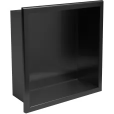 Полка встраиваемая Rea 04 Black Mat..