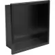 Полка встраиваемая Rea 04 Black Matt REA-05603 30x30 черный матовый