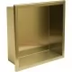 Полка встраиваемая Rea 07 GOLD MATT REA-05606 30x30 матовое золото
