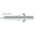Полотенцедержатель Rea Evo GOLD HOM-00653 золотой матовый