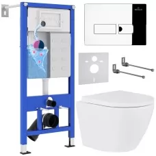 Унитаз с инсталляцией Roxen StounFi..