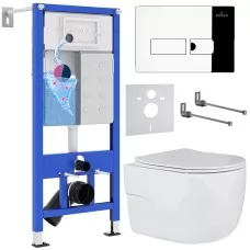 Унитаз с инсталляцией Roxen StounFi..