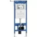 Унитаз с инсталляцией Roxen StounFix Slim 506406 с унитазом 530185-01 с кнопкой Santi 410260B
